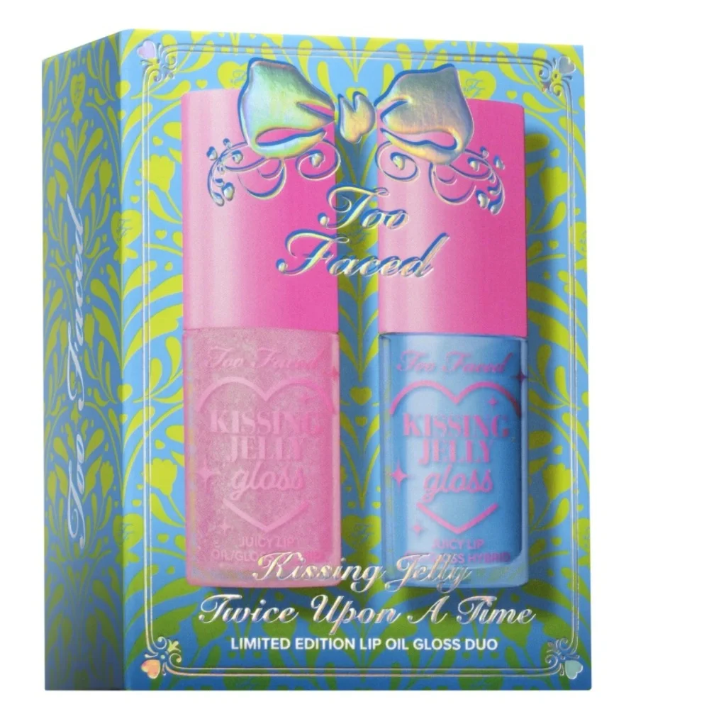 Too Faced Kissing Jelly Twice Upon A Time in Bubblegum & Blue Snow Cone